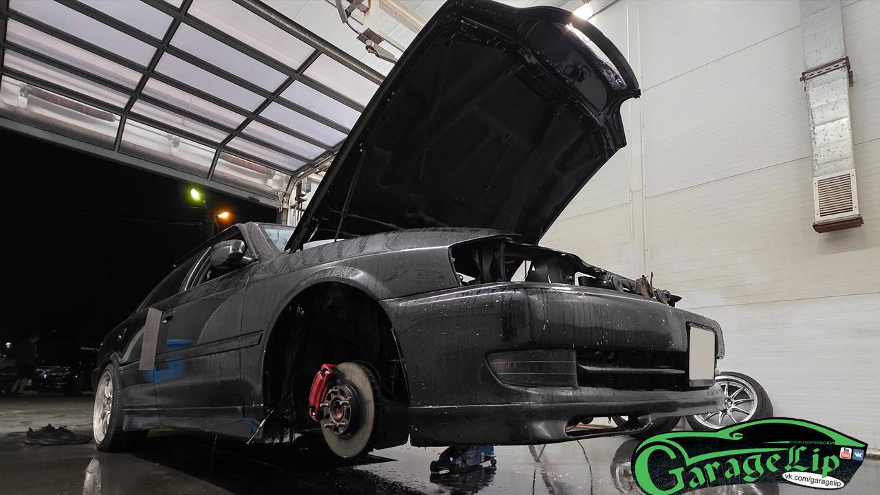 Капитальная промывка TOYOTA CHASER 100 SWAP