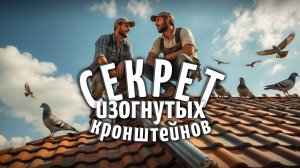 Монтаж водосточного желоба на обрешётку: решение для длинного выноса крыши