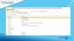 Бесшовная интеграция с 1С：Документооборот. Вебинар от 23.12.21
