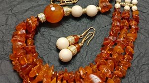 Янтарь по-новому, коннекторы своими руками и другие идеи #украшенияскамнями #янтарь