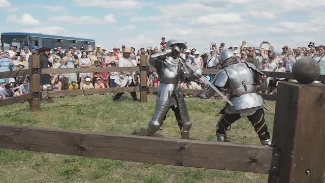 Рыцарский турнир (Исторический фестиваль Сибирский огонь - 2022). смотреть онлайн