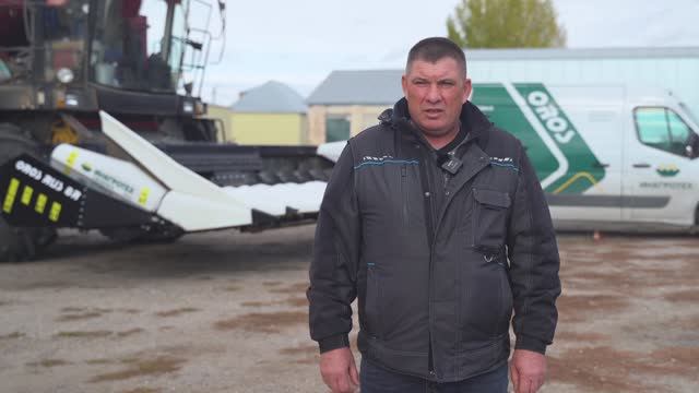 🚜 Отзыв нашего клиента о жатке OROS! смотреть онлайн