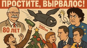 22.10.25 | "Простите, вырвалось!" №274 | Унижение Макрона, юбилей Михалкова, выступление Нарышкина