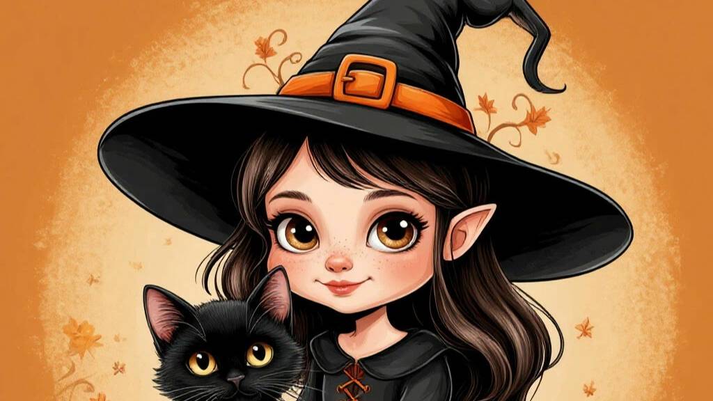 ЧЕЛЛЕНДЖ РАСКРАШИВАЮ ВЕДЬМОЧЕК октябрь 2025