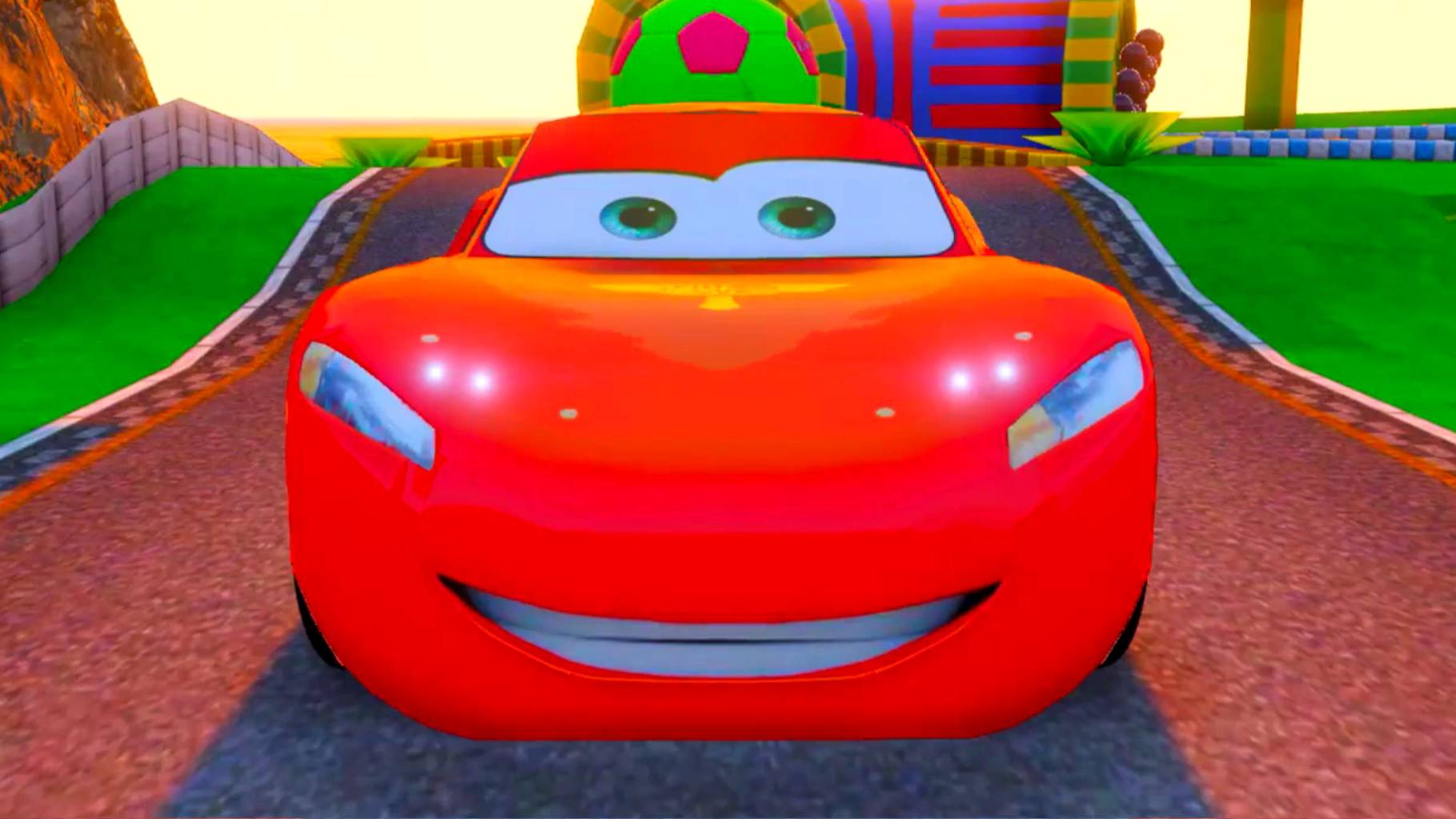 Мультики про машинки Молния Маккуин с Супергероями Забавный мультфильм для детей и малышей