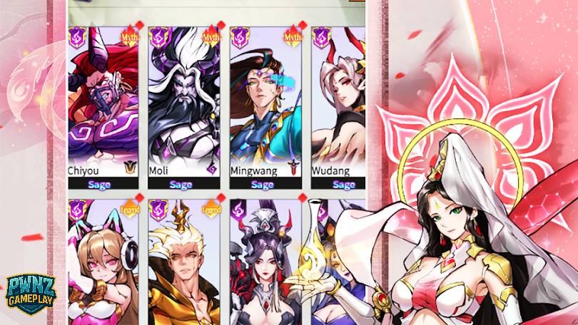 Idle Immortal Mythic Clash Gameplay Android IOS Games Фрагмент игры на Андроид