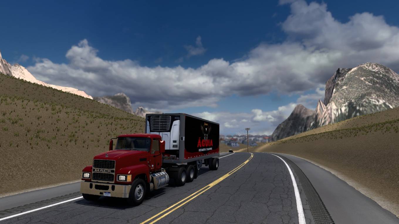 American Truck Simulator 1.55 Map MADMAX #5 смотреть онлайн