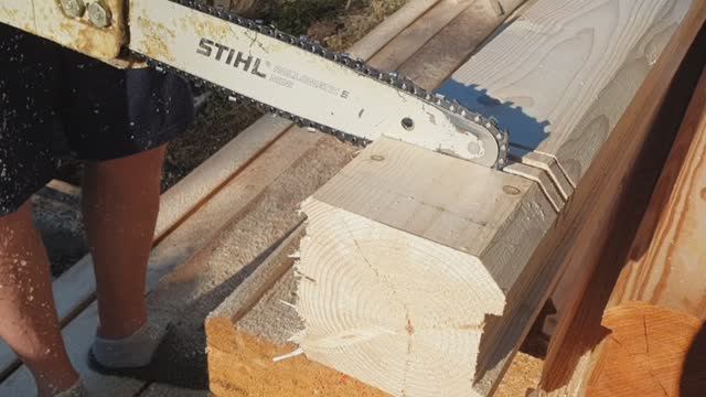 Заказ-Дом рубка углов сруба: что такое теплый угол дома-бани из бруса на заказ в Пестово смотреть онлайн