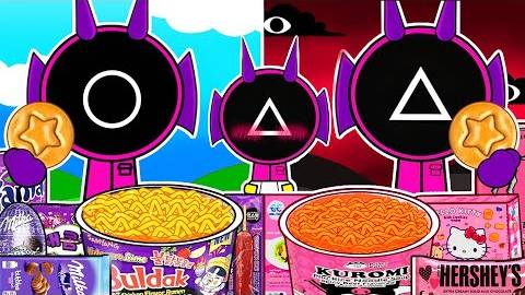 Incredibox Sprunki - Dubple Family Squid Game Version Convenience Store Food Mukbang Animation ASMR