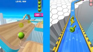 Going Balls  Super Speed run Gameplay New Update Level 1509 to 1512 Banana frenzy Goal balls