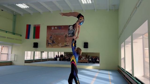 СМП 13-19 , Симороз Виктория - Куликов Максим, МАУ ДО СШ№1, Балансовое упражнение