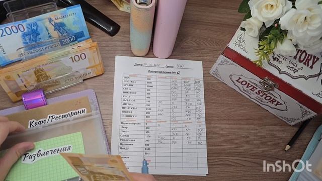 Распределение бюджета по конвертам #12