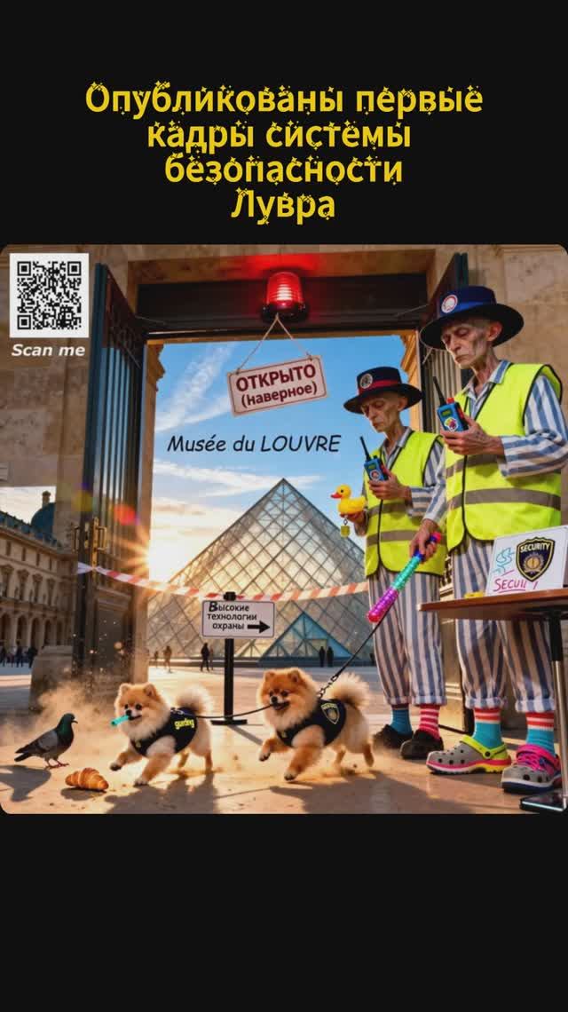 Система безопасности Лувра смотреть онлайн