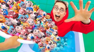 НИКОГДА НЕ ПРОБУЙ БОМБОЧКИ ДЛЯ ВАНН ВСЕХ МОНСТРОВ в ТРИ ЧАСА НОЧИ !!!