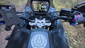 Мотоцикл VOGE DS 625 X. Падение на мотоцикле