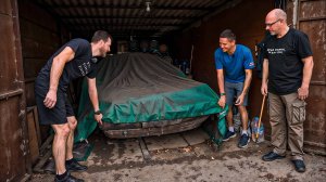 Брошена на 20 лет в гараже! Тачка из прошлого…