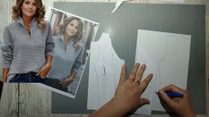 Моделирование. Полуреглан - ошибки, исправление, правильное построение. Выкройка № 1849.