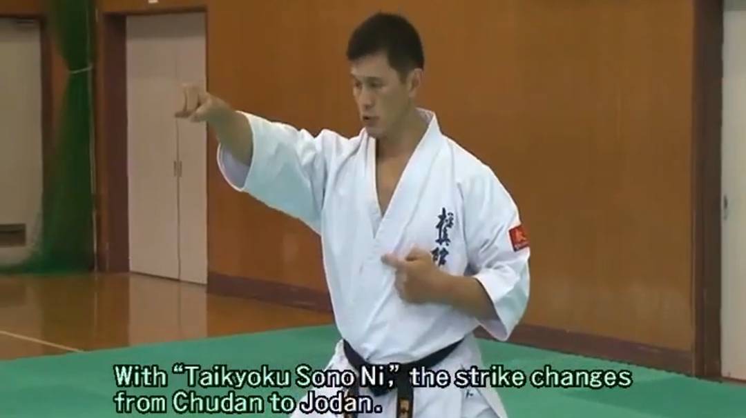 Тайкиоку Соно Ни,Сан - объяснение Ката Карате Кёкусинкай (Kata Explanation - Taikyoku Sono Ni, San) смотреть онлайн