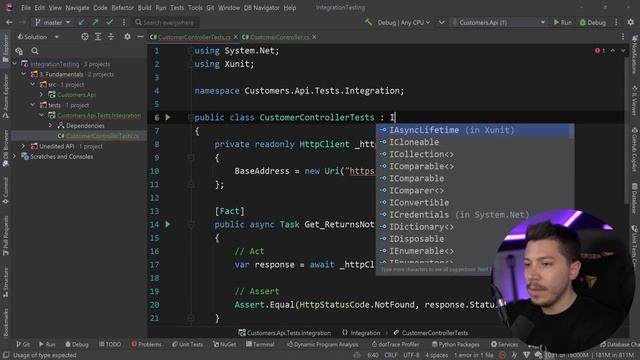Dometrain - Integration testing in ASP.NET Core 2024 Part 1 смотреть онлайн