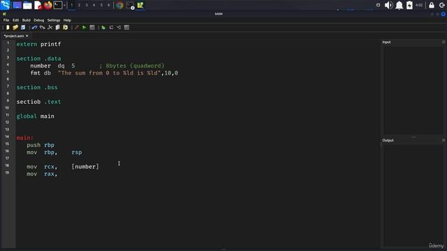 13.001 Developing Loop and Calculator Project with Assembly смотреть онлайн