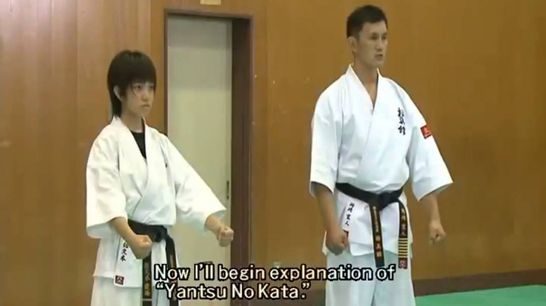 Янцу - объяснение Ката Карате Кёкусинкай (Kata Explanation - Yantsu) смотреть онлайн