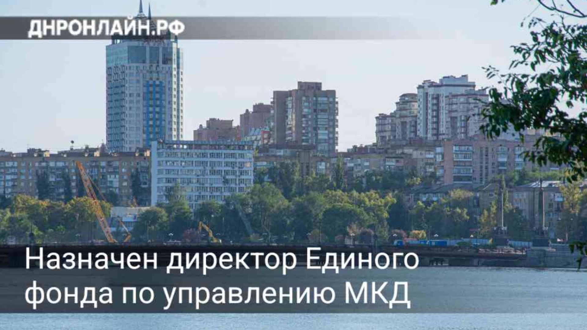 Назначен директор Единого фонда по управлению МКД смотреть онлайн