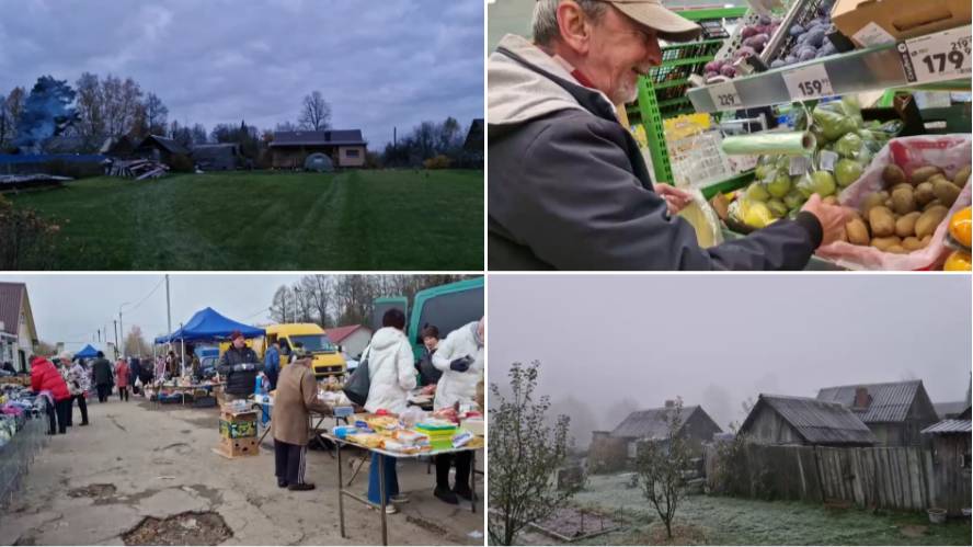 ЕДЕМ В ГОРОД, ЗАЙДЕМ В "ПЯТЕРОЧКУ" И ПОГУЛЯЕМ ПО РЫНКУ. смотреть онлайн