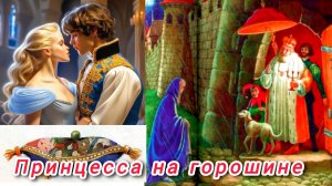 ПРИНЦЕССА НА ГОРОШИНЕ. Г. Х. Андерсен /сказка с картинками✨💫🌠