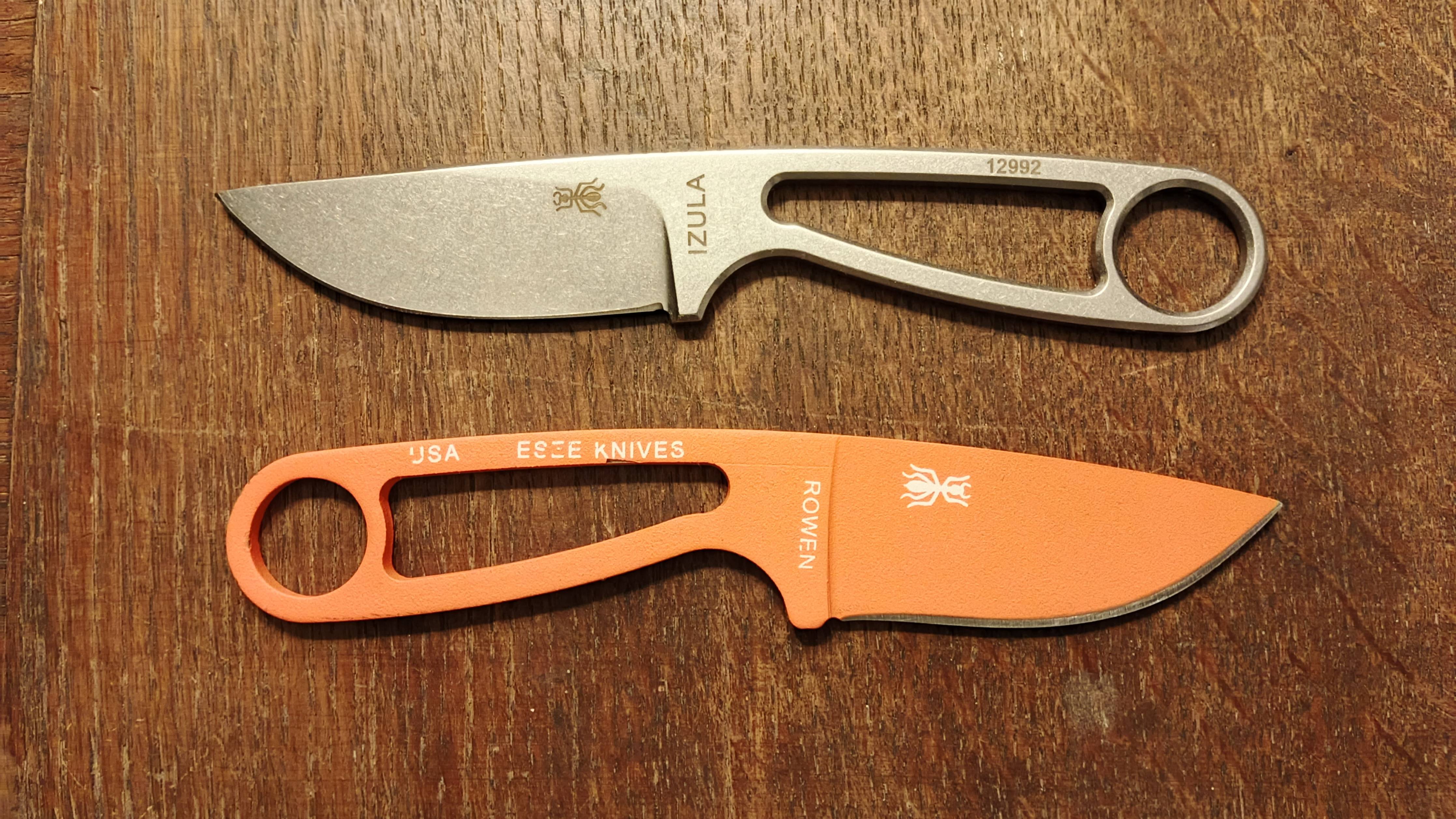 ESEE Izula - обзор двух реплик культового ножа