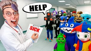 ОТКРЫЛИ БОЛЬНИЦУ ДЛЯ МОНСТРОВ в РЕАЛЬНОЙ ЖИЗНИ!