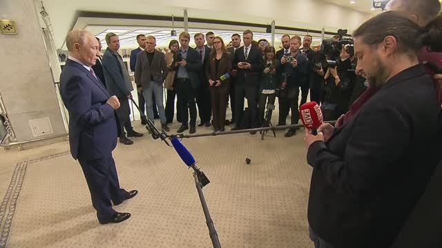 Ответы на вопросы представителей СМИ смотреть онлайн