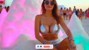 Harmonic Flow Sunny Luxury Vibes | Techno EDM Music Video 2025