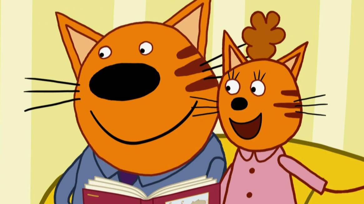 ТРИ КОТА Мультфильм - Дела по дому - Мультик три кота для детей