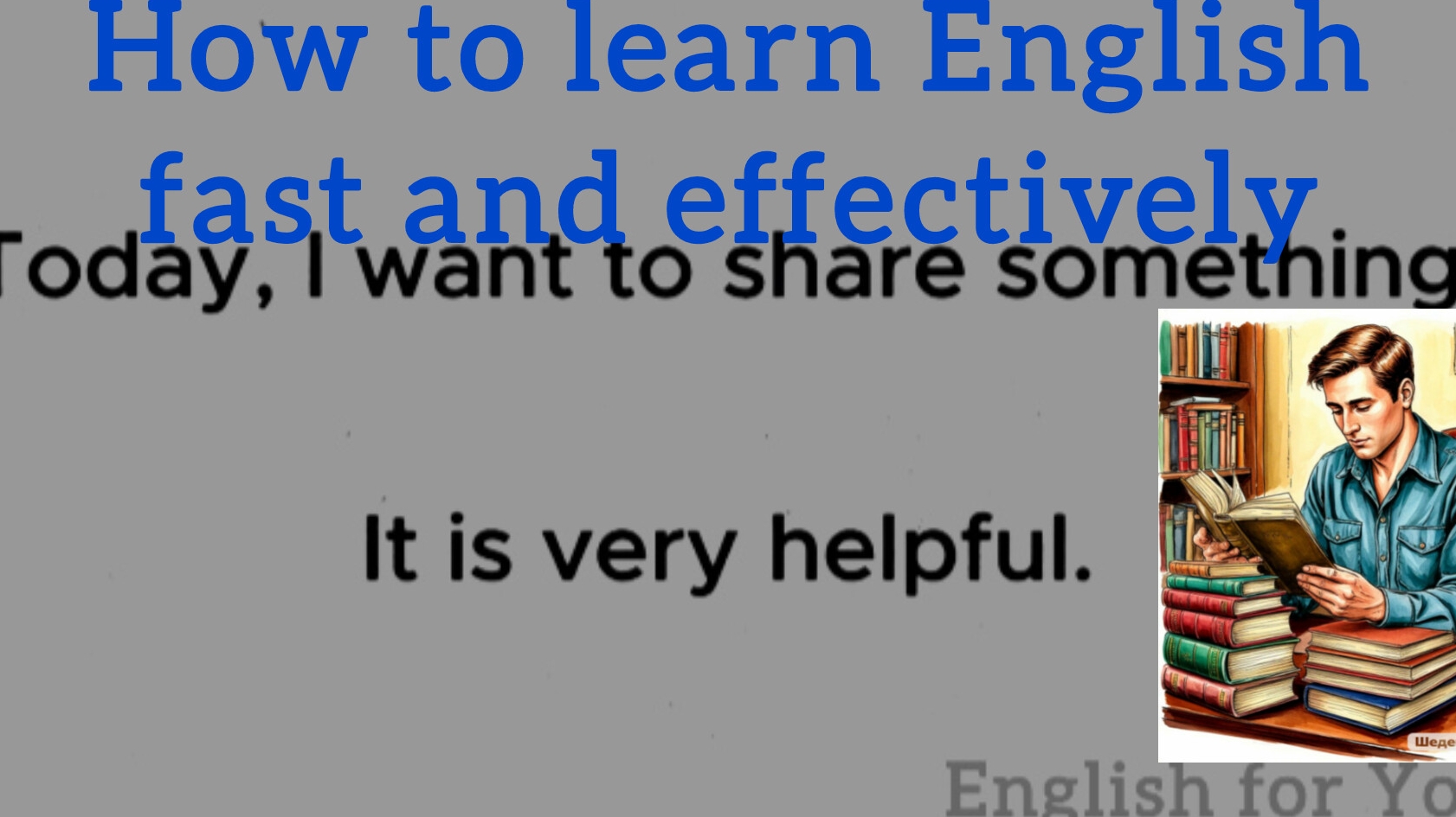 How to learn English fast and effectively смотреть онлайн