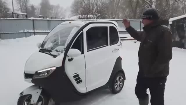 Отзыв TRISCOOTER REDANT электрический трицикл с кабиной _ 8 (800) 777-40-97 звонок по РФ БЕСПЛАТНО