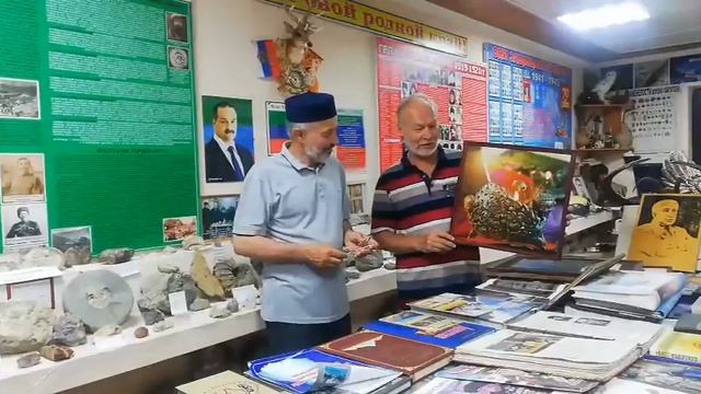 Действительный член Русского географического общества Б. Резванцев посетил МКУК 