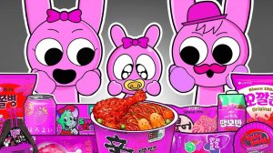 Incredibox Sprunki - Pinki Family Horror Versions Convenience Store Food Mukbang Animation ASMR [get