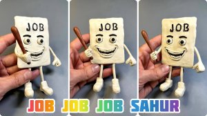 JOB JOB JOB SAHUR из пластилина