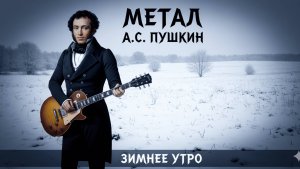 Метал Музыка от Нейросети Стихи А.С. Пушкин  - Зимнее утро | AI Music & Video