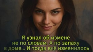 Я узнал об измене не по словам. А по запаху в доме… И тогда всё изменилось