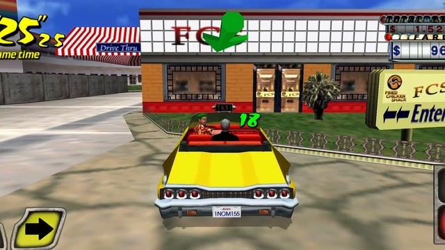 [Retro] Crazy Taxi смотреть онлайн