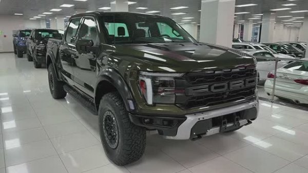 Ford F-150 Raptor 2025 года выпуска - Высокотехнологичный  грузовик!