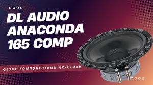 Обзор компонентной акустики DL Audio Anaconda 165 Comp в Москвич 3 –  тест и впечатления