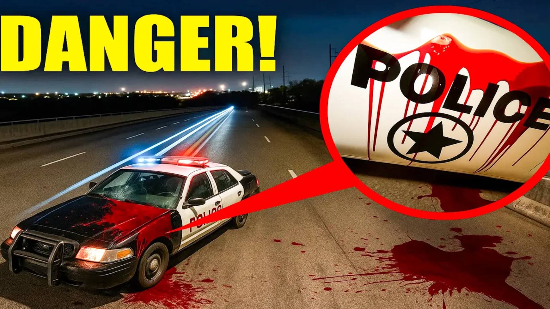 СРОЧНО! МЫ НАШЛИ ПОЛИЦЕЙСКУЮ МАШИНУ В КРОВИ — МЫ НЕ ДОЛЖНЫ БЫЛИ ПОДХОДИТЬ! смотреть онлайн