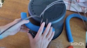 Кашпо из ротанга для начинающих,как начать плетение ротангом,методом осминожка.Мой опыт.Часть 3.