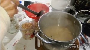 Закрываю фасоль на зиму.