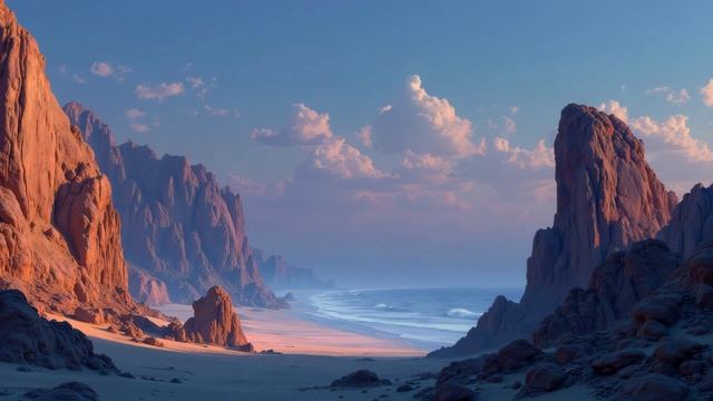 Cosmic Shores ｜ Relaxing Sci-Fi Ambient Music for Sleep & Deep Space Exploration смотреть онлайн