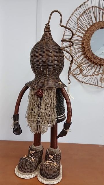 гном плетеный