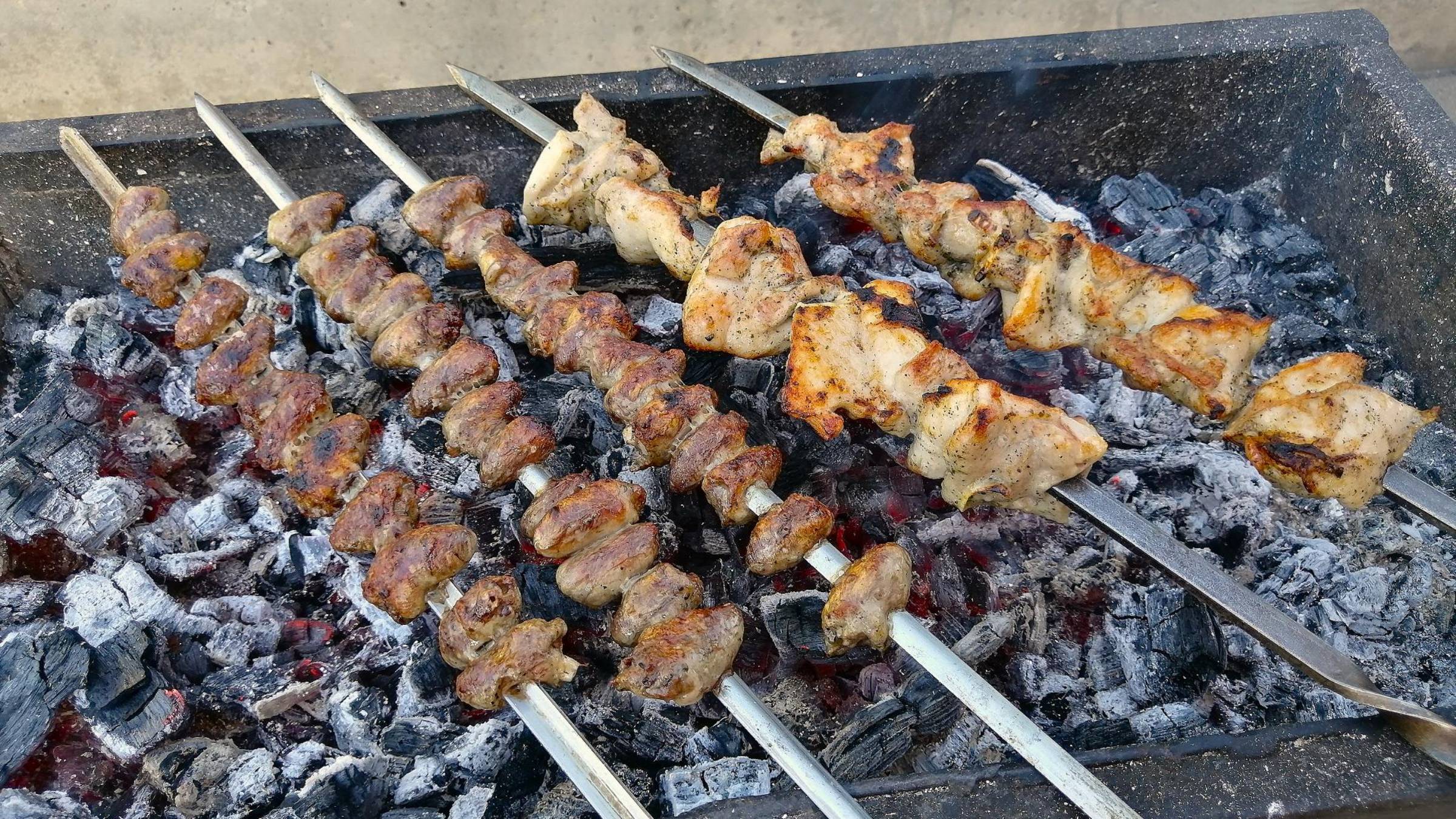 Октябрьский куриный шашлык смотреть онлайн