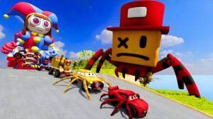 Дикие тачки против гигантских ловушек! Смогут ли машинки справиться с ЛАВОЙ